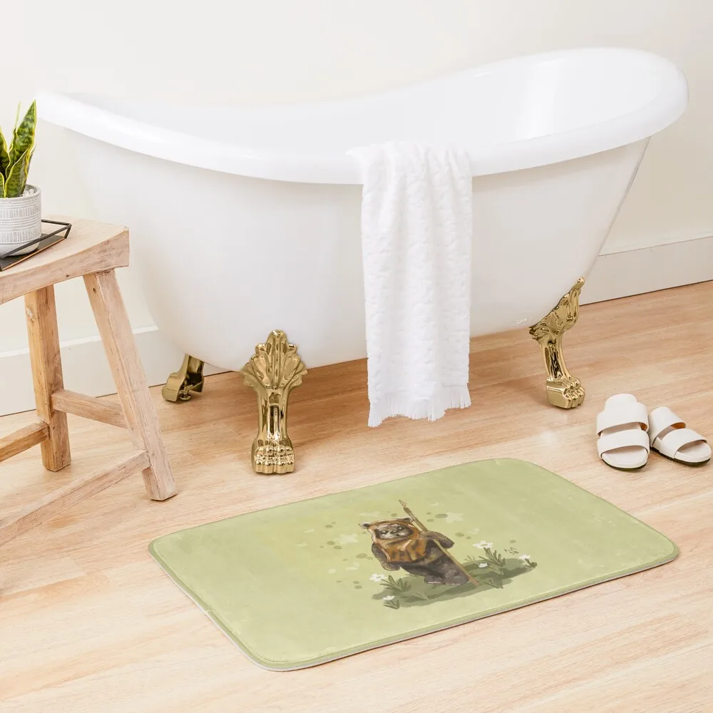 sevimli Ewok Banyo Paspas Banyo Eşyaları Halılar Banyo Mutfak Oturma Odası Halı Banyo Duş Perdesi Mat