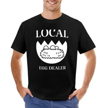 Yerel Yumurta Bayi Komik Ağartılmış Tavuk Sevgilisi Çiftlik Çiftçi T-Shirt çabuk kuruyan t-shirt grafikli tişört erkek düz t shirt
