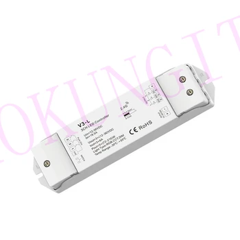 3CH*6A 12-36VDC CV Denetleyici(Itme Loş) v3-L RGB LED şerit karartıcı kontrol cihazı dimmmer / renk sıcaklığı / RGB 3 in 1 denetleyici