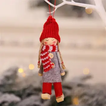 Noel Ağacı Süsler Meçhul Bebek Kolye Noel Festivali Tatil Parti Ev Dekorasyon Asılı Malzemeleri
