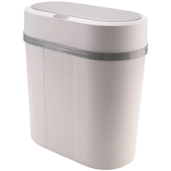 Akıllı sensörlü çöp kovası Can Elektronik Otomatik çöp tenekesi Su Geçirmez Banyo Mutfak Çöp Kovası Akıllı çöp kutusu