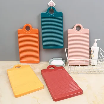 Tahtalar kaymaz plastik çamaşır temizleme tahtası ev dayanıklı araçlar taşınabilir araçlar