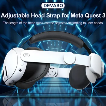 Alternatif kafa bandı Silikon Yükseltmeleri Elite Kayış Anti-Boğucu Tasarım Ayarlanabilir kafa bandı Ayrılabilir Meta Quest 3