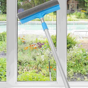 Pencere Yıkama Mikrofiber Scrubber Kutuplu duş kapıları Silecek Silecek Temizleyici Fırça Cam Silecekleri Temizlik için