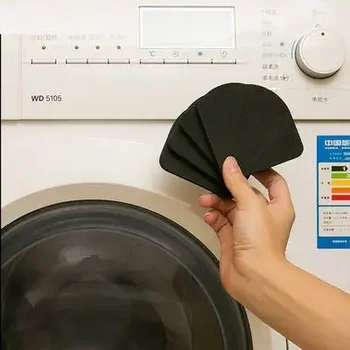 4x Çamaşır Makinesi Şok Dilsiz Pedleri Buzdolabı kaymaz Anti Titreşim Paspaslar Yeni