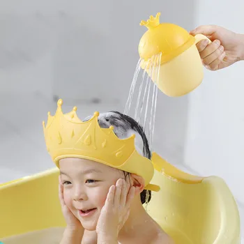 Bebek Şampuanı Durulama Kabı / Bebek Banyosu Durulama Kovası, Bebek Gözlerini Koruyarak Saçları Yıkamak ve Şampuanı Yıkamak için - Çocuk Banyosu