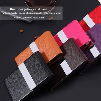 Yeni Kredi kart tutucu Çanta Anti-hırsızlık İçin Kapaklı Kart KİMLİK akıllı kart tutucu Mini Cüzdan