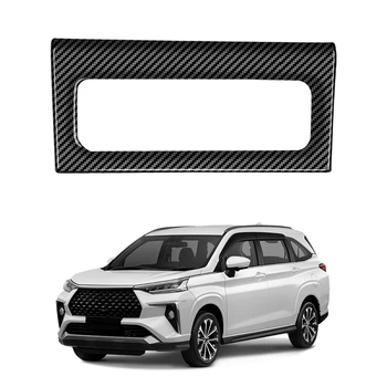 Toyota Veloz için Avanza 2022 + Karbon Fiber Ses Klima Anahtarı Düğmeleri krom çerçeve Trim Sticker