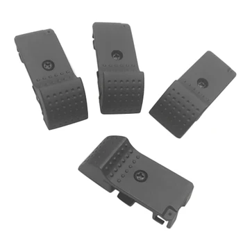 4 Adet Kapı Söz Kapı Kilidi Pin Kapağı Kapı Kilidi Düğmeleri için Vida ile Citroen ZX Elysee Araba Styling Siyah