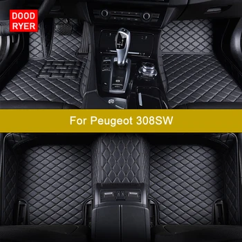 Peugeot 308SW İçin YOGOOGE Özel Araba Paspaslar Oto Aksesuarları Ayak Halı