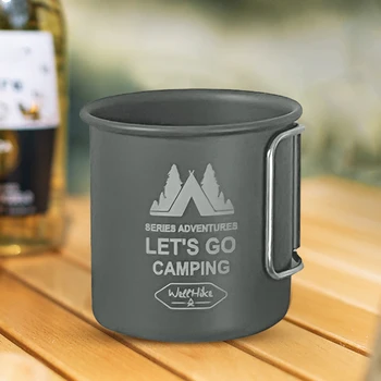 300ML Taşınabilir Piknik Kamp Fincan içme suyu kupaları Katlanabilir Kolları İle Turizm Bardak Sofra Seyahat Kamp Su Bardağı