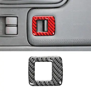 Karbon Fiber Kapak Merkezi Kontrol Kol Dayama saklama kutusu Anahtarı Dekoratif Sticker Mazda MX - 5 NC MX5 Miata Karbon Aksesuarları
