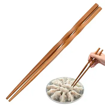 Ahşap Çubuk Mutfak Ahşap çubuklarını Yıkanabilir Doğal Ahşap Çubuklarını Yeni Başlayanlar İçin Çin Tarzı Çubuklarını Pirinç