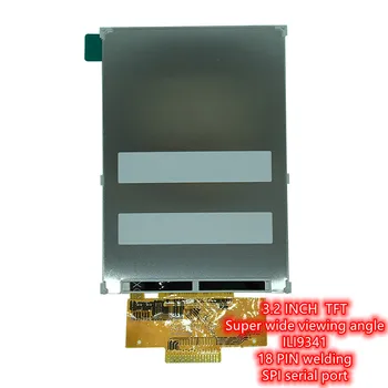 sürücü IC 4 IO 240X320 ekran 3.2 inç SPI TFT LCD renkli ekran ILI9341 dokunmatik panel 18PİN Kaynak 0.8 mm Süper Geniş