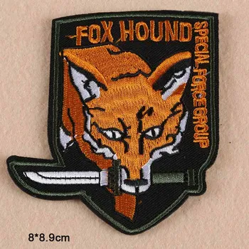 Fox Hound Demir On İşlemeli Giysi Yamalar Giyim Çıkartmalar Konfeksiyon Toptan