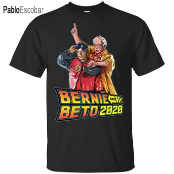 Bernie Beto 2020 T-Shirt Seçim Bernie Zımpara Tee Gömlek Kısa Kollu S-5Xl Streetwear Tee Gömlek