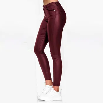 Kadınlar Egzersiz Pantolon Pantolon Tayt Spor Yüksek Bel Pantolon Düz Renk Yüksek Bel Pantolon Seksi İnce Pantolon Tayt 2024