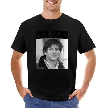 Phil Ochs T-Shirt Estetik giyim komik t shirt erkek hayvan baskı gömlek eşofman erkek tişört