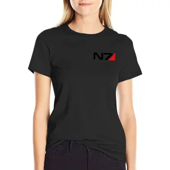 N7 T-Shirt T-shirt kadın anime giyim grafik t shirt Kadın moda