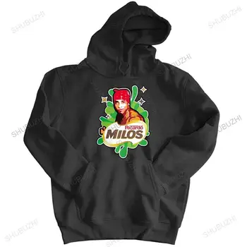 erkek sonbahar kış fermuar ceket Ricardo Milos Komik Parodi Gönderme Milo hoodies Erkekler için Pamuk Vintage ceket kazak Giyim