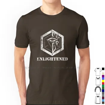 Aydınlanmış Giriş T Shirt %100 % Pamuk Giriş Aydınlanmış Direnci Zümrüt Portal Anahtar Rezonatör Xm Egzotik Madde Ordu Ada