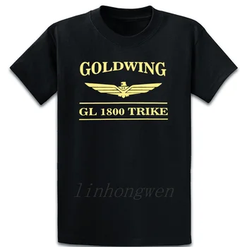 Goldwing Trike Bar Logo T Shirt Grafik Bahar Sonbahar Karakter Tee Gömlek Vintage Boyutu 5xl Serin Yeni Stil Gömlek