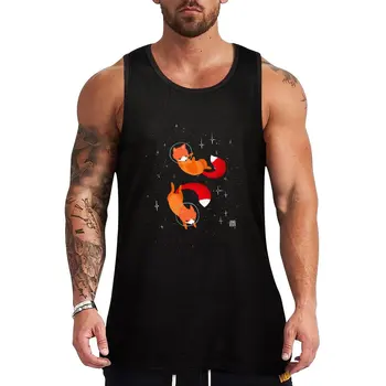 Uzay Tilkiler Tank Top spor gömlekler vücut geliştirme erkek Giyim çabuk kuruyan t-shirt