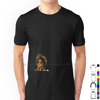 Smokin Marla T Shirt %100 % Pamuk Dövüş Kulübü Marla Şarkıcı Helena Bonham Carter Koyu Çakmak Yangın Kısa Uzun Kollu Tee Üst