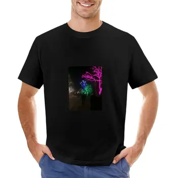 Bellek Neon ışıkları (sürüm 3) T-Shirt hippi giyim tişörtleri erkekler için