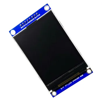 2.4 inç modülü TFT LCD ekran tam renkli geniş Görüş Görsel Açı 18 Pin 0.8 mm aralığı Kaynak lehim tipi FPC ILI9341 Tocuh paneli