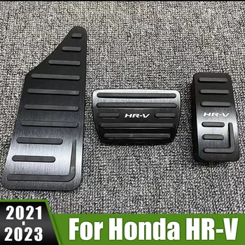 Honda için HR-V HRV HR V 2021 2022 2023 Alüminyum Alaşım Araba Footrest Pedalı Hızlandırıcı Fren Pedalı Kapak Kaymaz Pedleri Aksesuarları