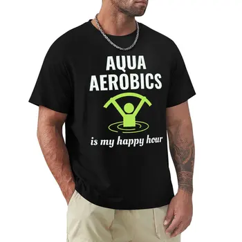 Su Aerobik Su sporları Aqua Egzersiz T-Shirt spor hayranları erkek hayvan baskı erkek vintage t shirt