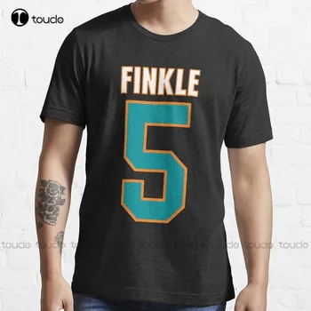 Ray Finkle Jersey-Danteller Out Ace Ventura Yunuslar T-Shirt Siyah Tişörtleri Gömlek Erkekler İçin Özel Yetişkin Genç Unisex Xs - 5Xl Klasik