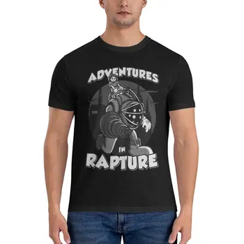 Rapture maceraları-Retro Parodi T-Shirt Temel T-Shirt t-shirt adam t shirt erkekler için paketi