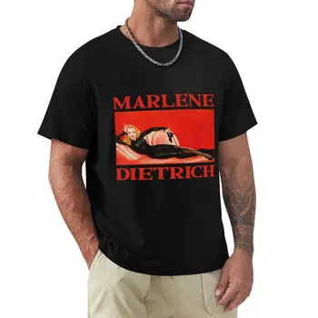 Marlene Dietrich kısa tişört Anime tişört Bluz t shirt erkek
