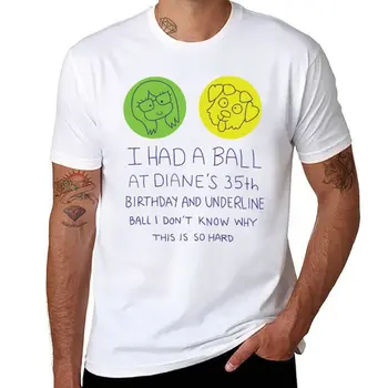 Yeni Ben bir Top Diane_s 35th T-Shirt anime sevimli giysiler Tee gömlek erkek giyim