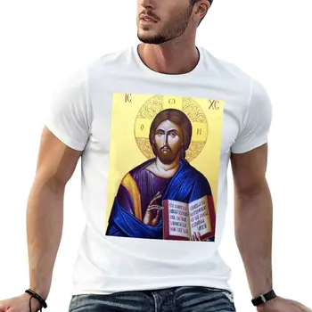İsa Simgesi T-Shirt erkek giysileri çabuk kuruyan t-shirt erkek t-shirt