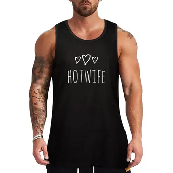 Yeni HOTWİFE CUCKOLD Tank Top T-shirt erkek spor erkek giyim pamuklu t-shirt adam erkek giyim markaları