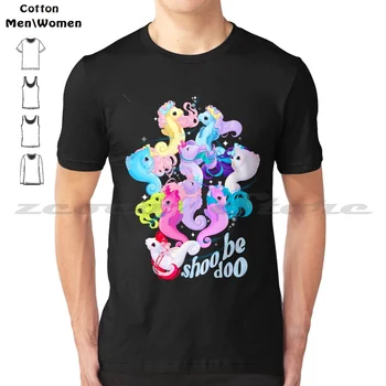 Mlp Deniz Midillileri Birleşin! T-Shirt %100 % Pamuk Rahat Yüksek Kaliteli Mlp G1 Benim Küçük G1 Pegasus Unicorn Gökkuşağı Renkli Klasik