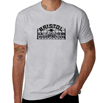 Yeni Bristol TN VA işareti T-Shirt T-shirt kısa tees Büyük Boy t-shirt erkek t shirt