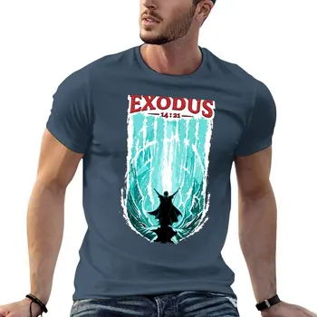 Exodus 14: 21 T-Shirt t shirt erkek vintage giyim erkek giysileri hippi giysileri erkek giyim