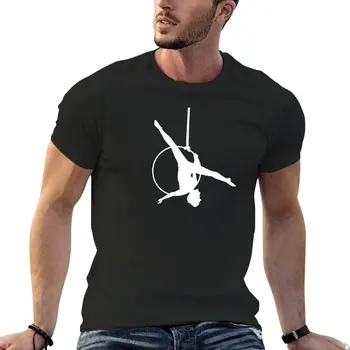Aerialist Lyra Hoop Kadın Sirk T-Shirt özel t shirt tasarım kendi kısa tişört tişörtleri erkekler için