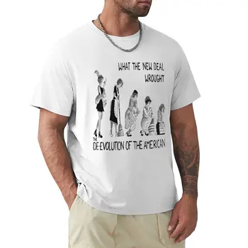 Ne Yeni Anlaşma Dövme T-Shirt boşlukları Bluz erkek pamuklu tişört