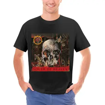 SLAYER T Gömlek Güney Cennet Rock Metal Tee ÖPÜCÜK Rock and Roll Over Sıkıntılı erkek T Shirt