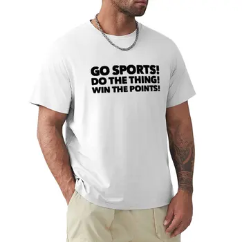 Gitmek Spor Yapmak Şey T-Shirt yüce t shirt kore moda ağır t shirt erkekler için