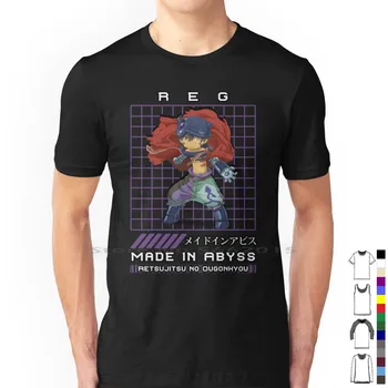 Yapılan Abyss - Reg T Shirt %100 % Pamuk Yapılan Abyss Anime Yapılan Abyss Manga Nanachi Reg Riku Prushka Yapılan Abyss Retsujitsu