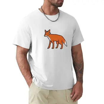 Tilki McCloud T-Shirt Büyük Boy t-shirt t shirt erkek tişörtü kısa büyük ve uzun boylu t shirt erkekler için