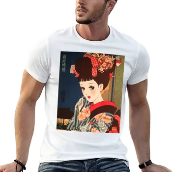 Junichi Nakahara-Maiko Geiko T-Shirt eşofman t shirt erkekler için grafik