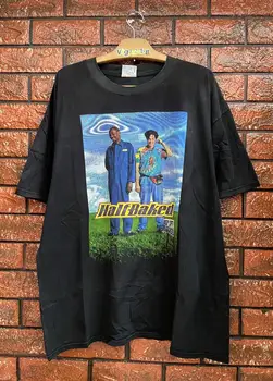 Vıntage 90 s Yarım Pişmiş 1998 Amerikan Stoner Komedi Fılm T Shırt Dave Chappelle Vıntage Fılm Gömlek Boyutu XL