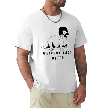 hoş geldiniz su samuru T-Shirt erkek hayvan baskı sevimli giysiler spor hayranları erkek t shirt paketi